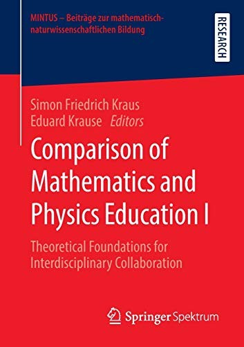 Cover for Comparison of Mathematics and Physics Education I