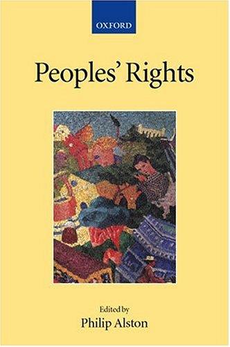 Cover for People's Rights (Collected Courses of the Academy of European Law)