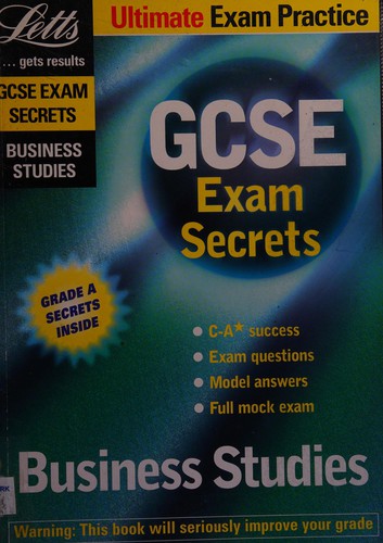 Cover for Business studies
