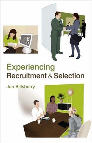 Cover for Experiencing Recruitment and Selection