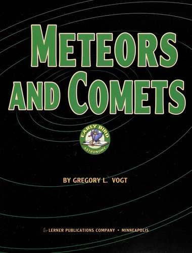 Cover for Meteors and comets