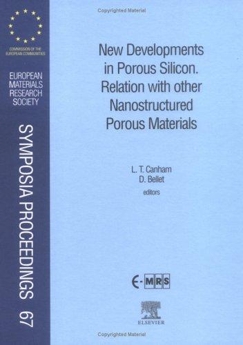 Cover for New Developments in Porous Silicon