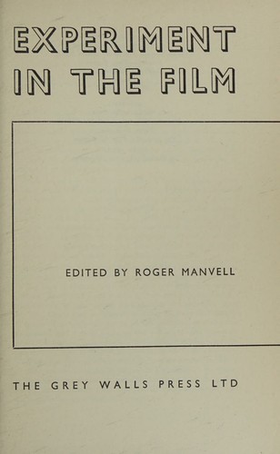 Cover for Experiment in the film
