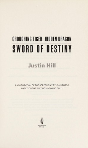 Cover for Crouching tiger, hidden dragon