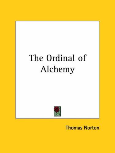 Cover for The Ordinal of Alchemy