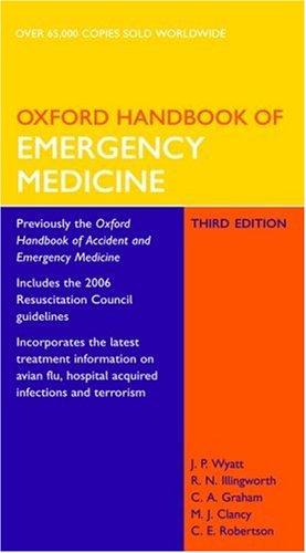 Cover for Oxford Handbook of Emergency Medicine (Oxford Handbooks Series)