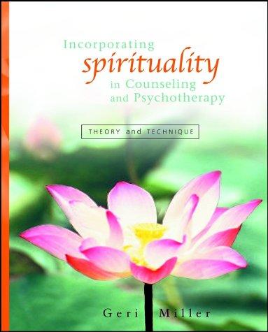 Cover for Incorporating Spirituality in Counseling and Psychotherapy