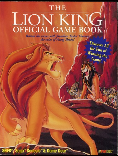 Cover for The Lion King: Official Game Book