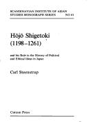 Cover for Hojo Shigetoki 1198-1261  Nims
