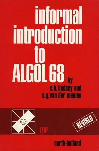 Cover for Informal introduction to ALGOL 68