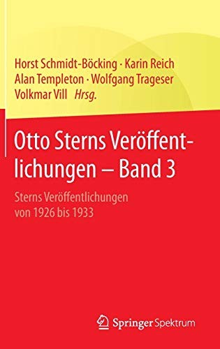 Cover for Otto Sterns Veröffentlichungen – Band 3