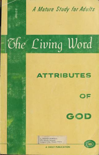 Cover for Attributes of God