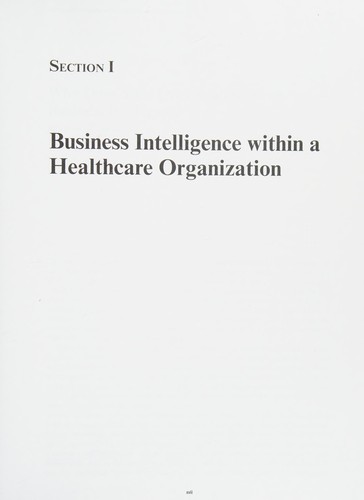 Cover for Implementing business intelligence in your healthcare organization