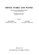 Cover for Shock tubes and waves