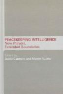 Cover for Peacekeeping intelligence