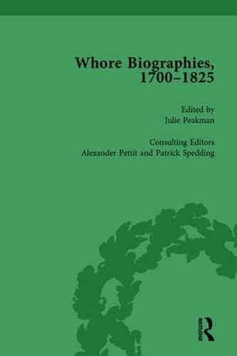 Cover for Whore Biographies, 1700-1825