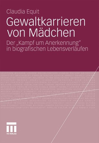 Cover for Der "Kampf um Anerkennung" in Gewaltkarrieren von Ma dchen