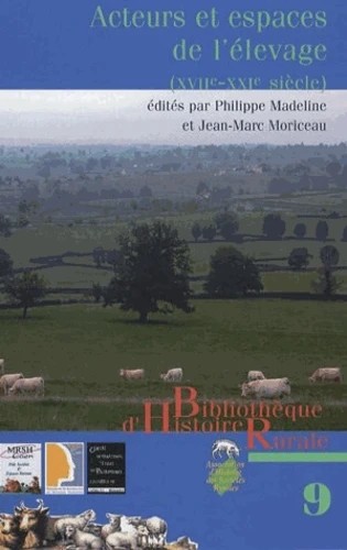 Cover for Acteurs et espaces de l'élevage (XVIIe-XXIe siècle)