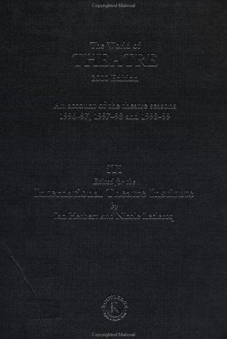 Cover for The World of theatre.