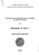 Cover for Documentos de Pedro I