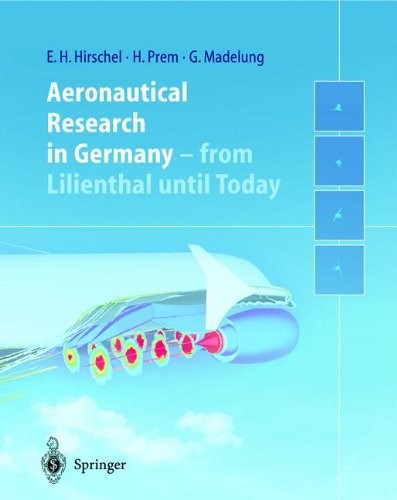 Cover for Aeronautical Research in Germany