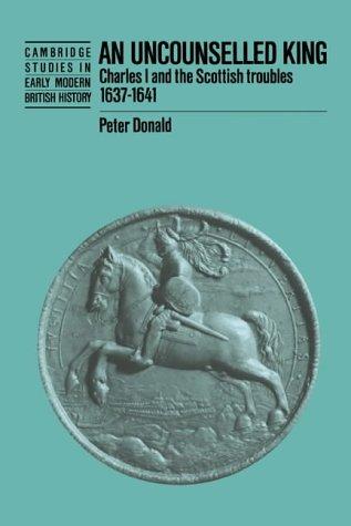 Cover for An uncounselled king