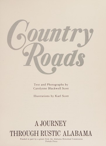 Cover for Country Roads