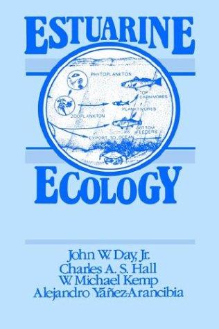 Cover for Estuarine ecology