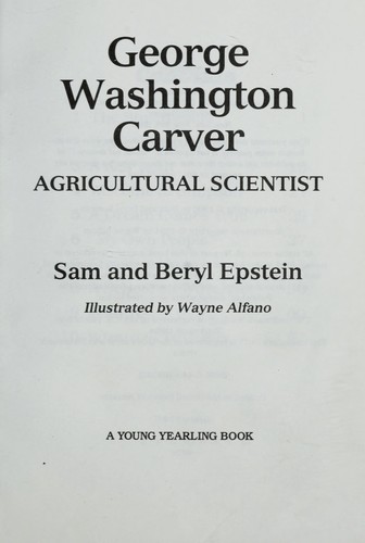 Cover for George Washington Carver