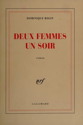 Cover for Deux femmes un soir