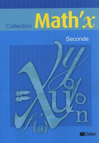 Cover for Math'x Seconde