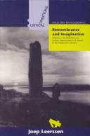 Cover for Remembrance and imagination
