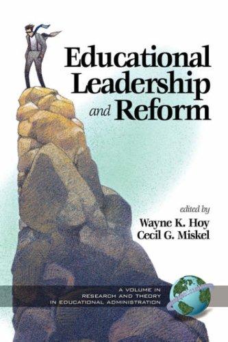 Cover for Educational Leadership and Reform (Research and Theory in Educational Administration) (Research and Theory in Educational Administration)