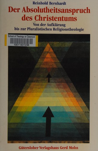 Cover for Der Absolutheitsanspruch des Christentums