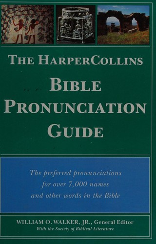 Cover for Harper's Bible pronunciation guide