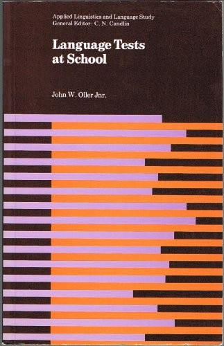 Cover for Language tests at school
