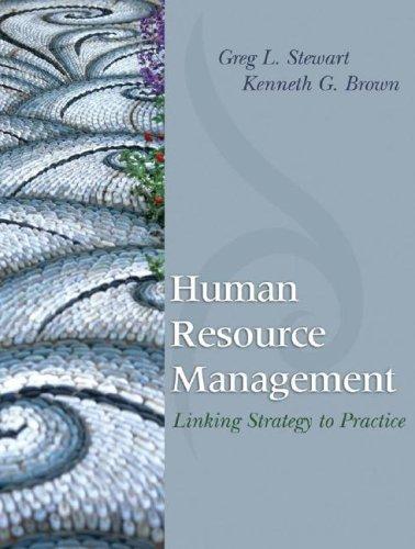 Cover for Human Resource Management