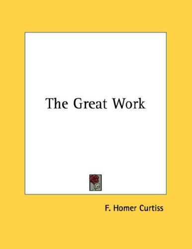 Cover for The Great Work