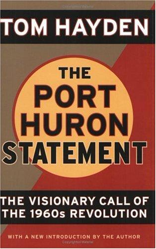 Cover for The Port Huron Statement