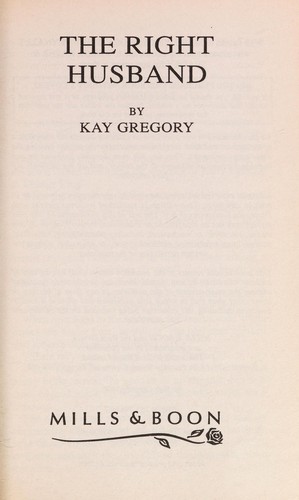 Cover for The Right Husband