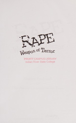 Cover for Rape
