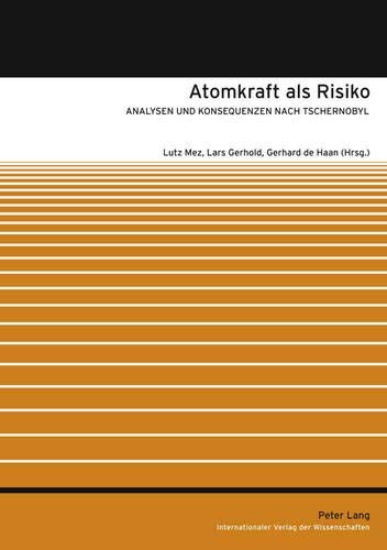 Cover for Atomkraft als Risiko: Analysen und Konsequenzen nach Tschernobyl (German Edition)