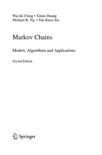 Cover for Markov Chains