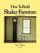 Cover for How to build Shaker furniture