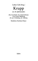 Cover for Krupp im 20. Jahrhundert