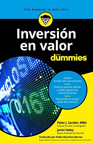 Cover for Inversión en valor para Dummies