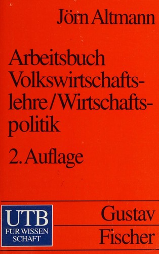 Cover for Arbeitsbuch Volkswirtschaftslehre/Wirtschaftspolitik