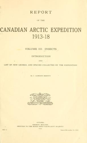Cover for Insects.