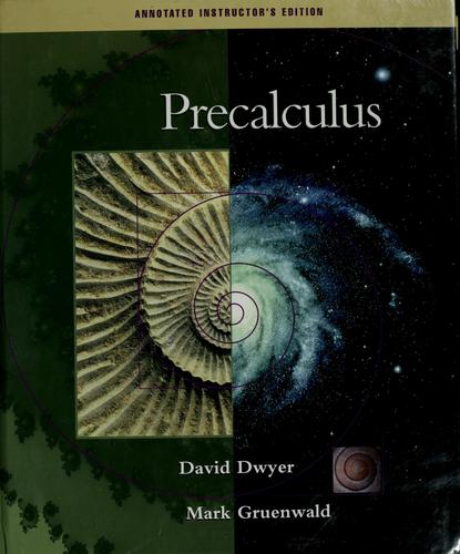 Cover for Precalculus