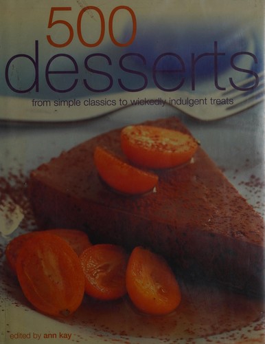 Cover for 500 desserts